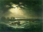 水彩大师 William Turner_1796 Pêcheurs en mer The Cholmeley Sea Piece